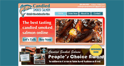 Desktop Screenshot of candiedsmokedsalmon.com